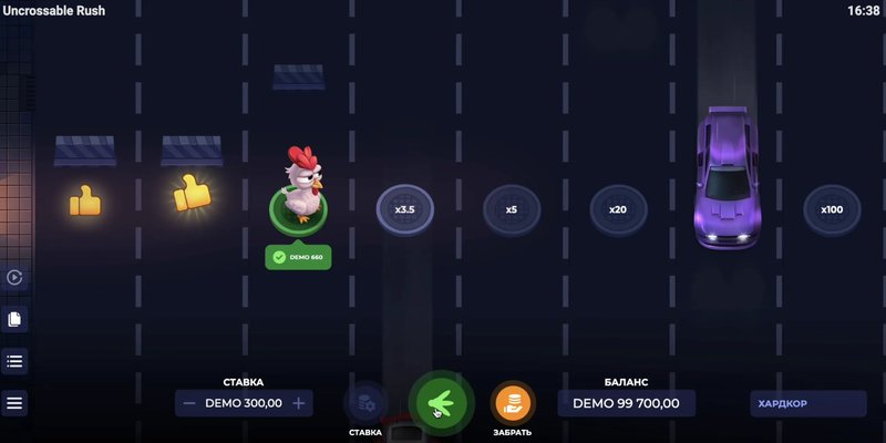 Overview of uncrossable rush